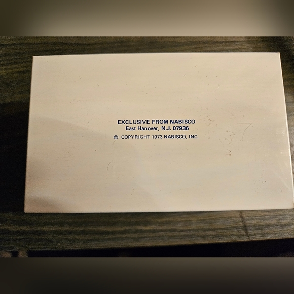 VINTAGE NABISCO RECIPE TIN - Picture 5 of 7